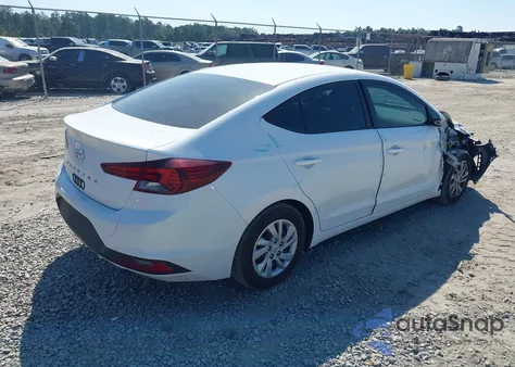2020 Hyundai Elantra Se z USA, uszkodzony, nr VIN 5NPD74LF3LH608168